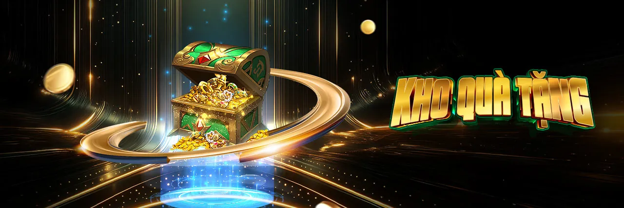 Sân vận động thể thao với ánh đèn rực rỡ và logo bty523